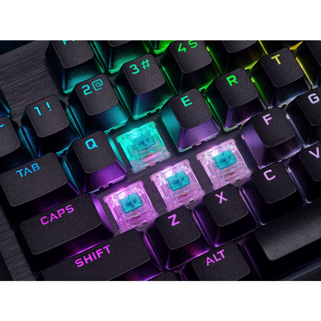 K70 RGB PRO Mechanical Gaming Keyboard with PBT DOUBLE SHOT PRO Keycaps - View image 27