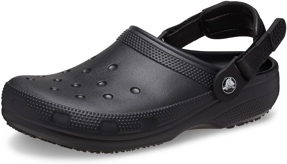 Crocs Unisex-Adult Classic Work Clogs, Slip Resistant Shoes - Crocs - 