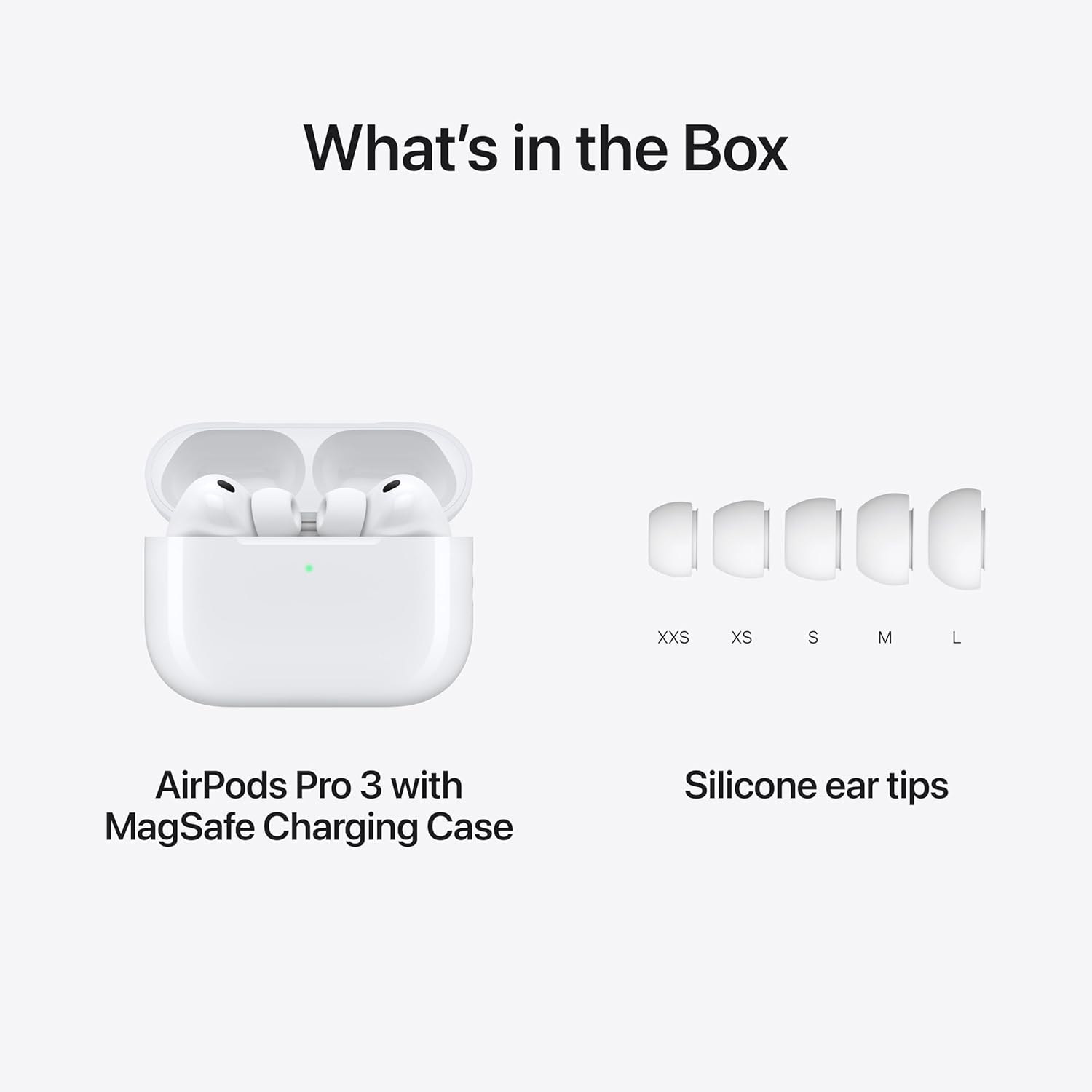 AirPods Pro 3 The world’s best in‑ear Active Noise Cancellation. Up to 2x more than AirPods Pro 2.1 - View image 3