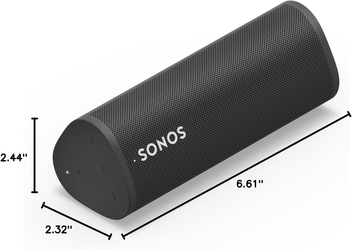 Sonos Roam - Black - Wireless Portable Bluetooth Speaker - View image 2