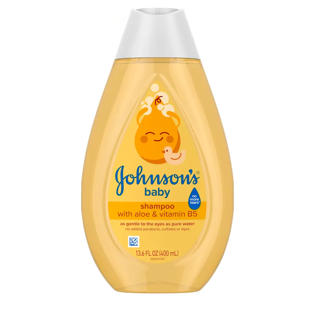 Johnson's Baby Shampoo with Aloe Vera & Vitamin B5, Tear Free, Newborn Essentials, No added Parabens & Sulfates, Hypoallergenic, 20.3 fl. oz - Johnson & Johnson - 